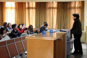 同学们和沈老师